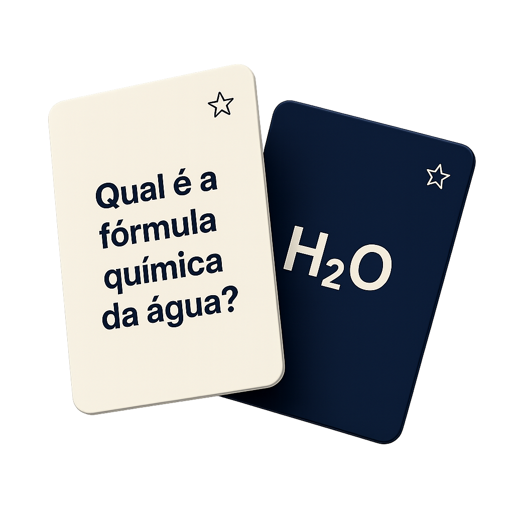 Cards de flashcards